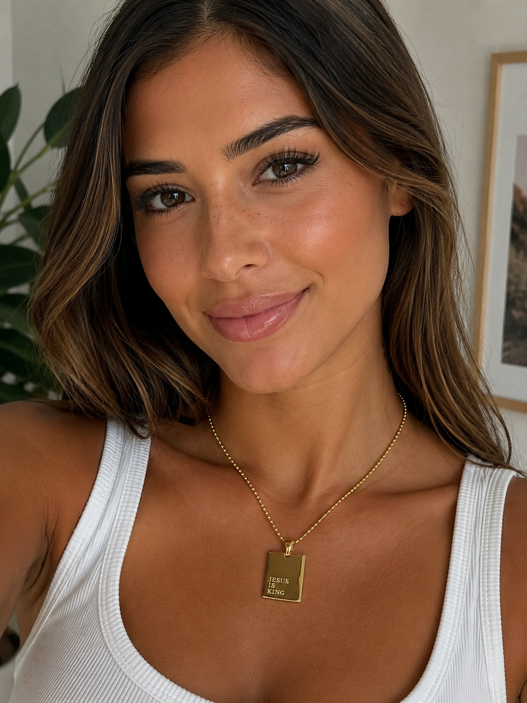 WOMEN'S JESUS IS KING 18K PENDANT NECKLACE- COMING SOON!
