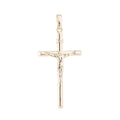 14K Gold-Filled Jesus Cross Charm