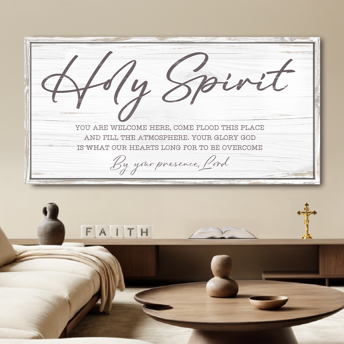 Holy Spirit, You Are Welcome Here Sign III