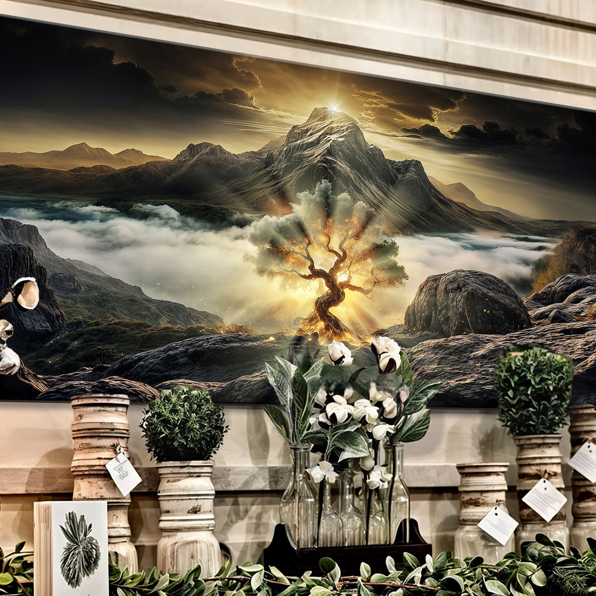 Burning Bush Faith Wall Art II