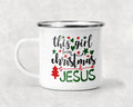 This Girl Loves Christmas and Jesus Mug