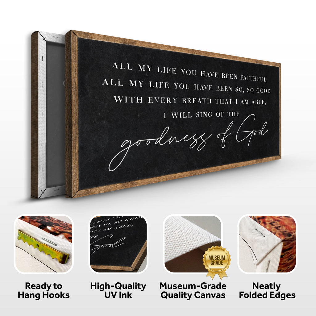 Goodness of God Faith Sign