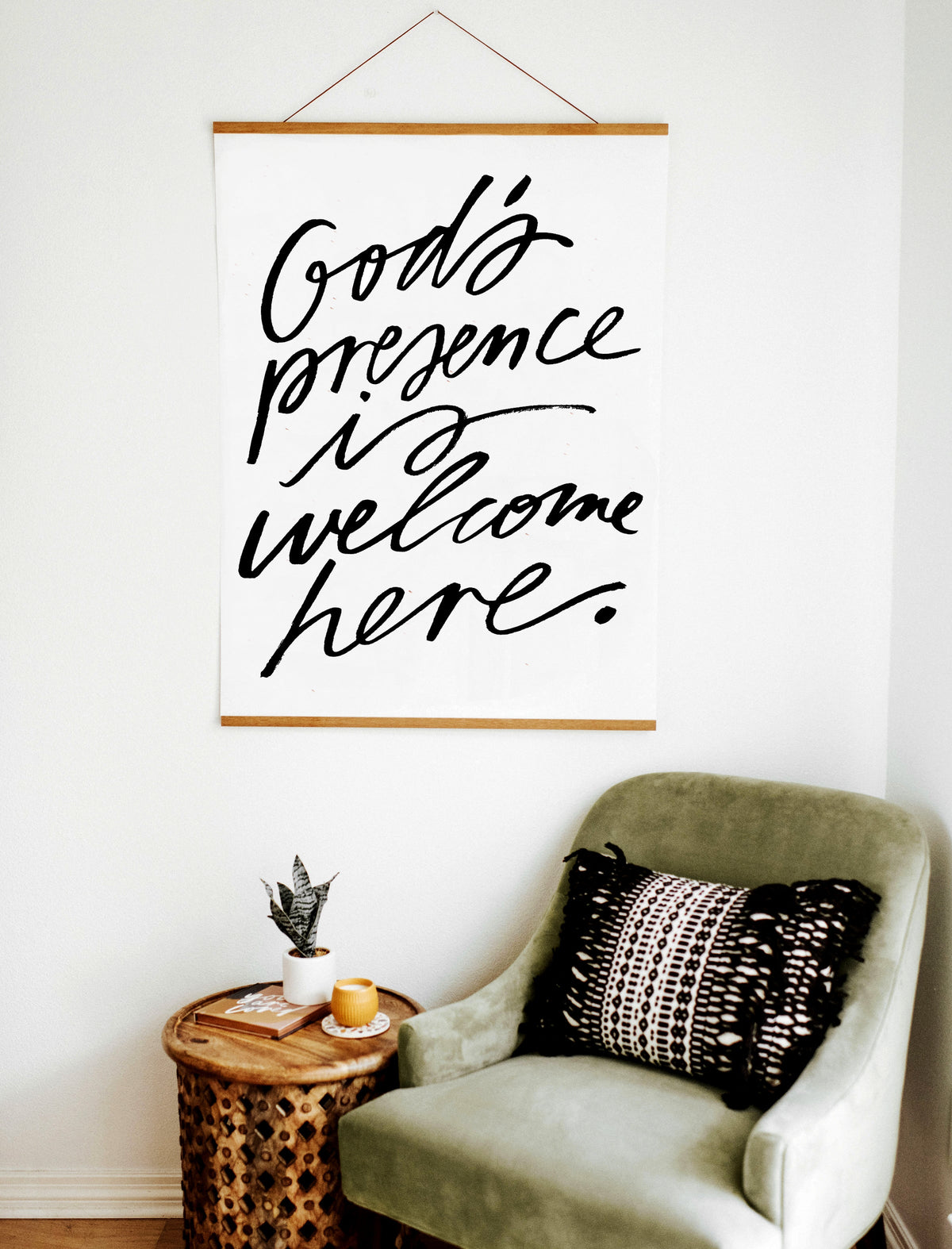 God's Presence Christian Poster