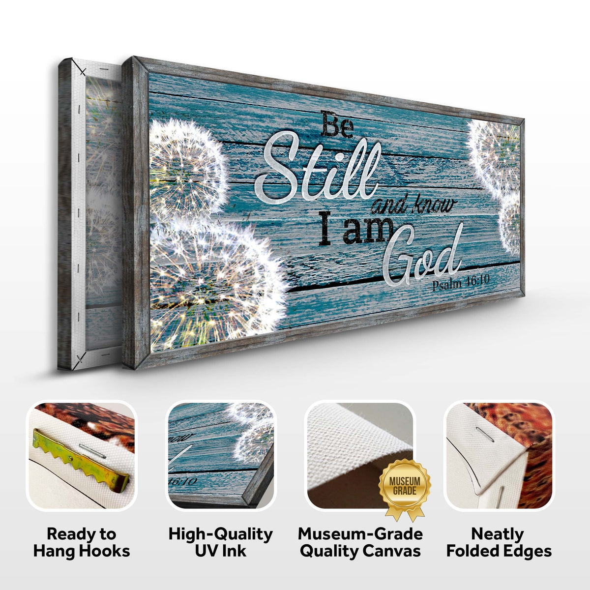 Be Still and Know Wall Sign – Psalm 46:10