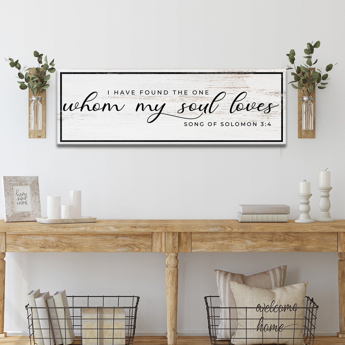 I Have Found the One Wall Art – Song of Solomon 3:4