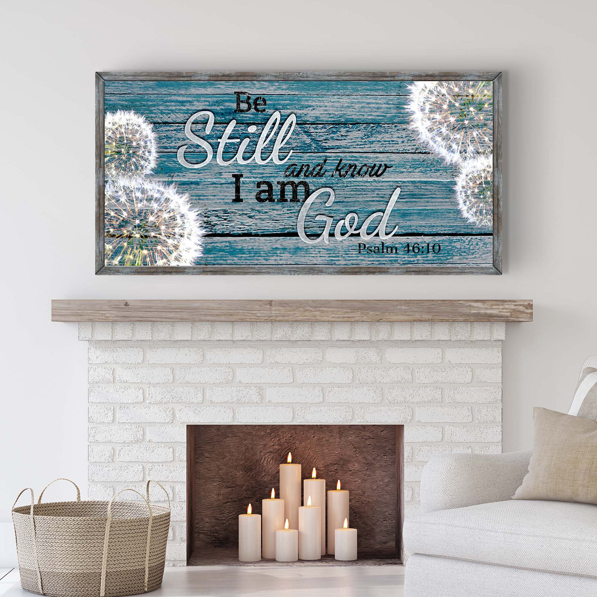 Be Still and Know Wall Sign – Psalm 46:10