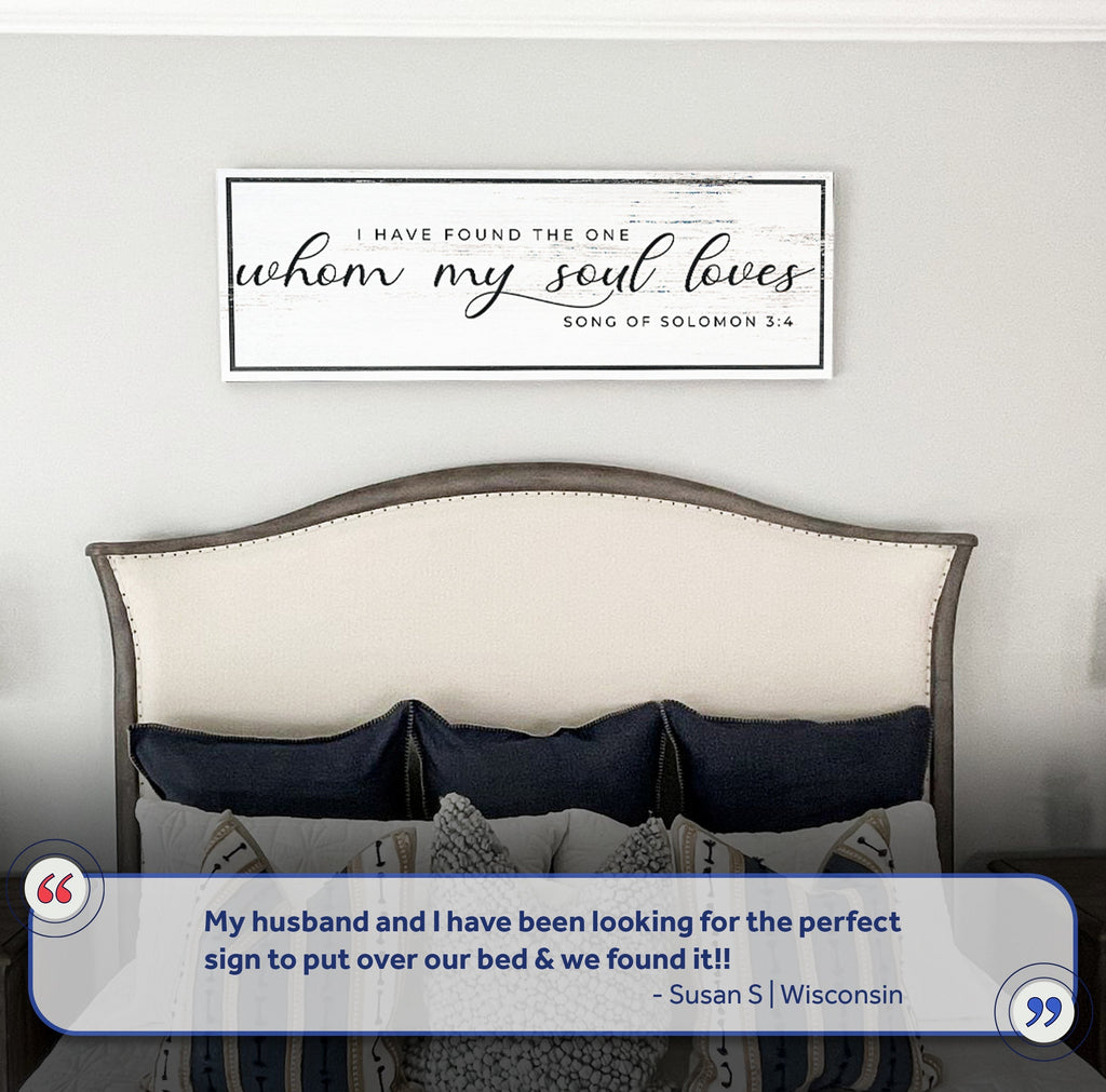 I Have Found the One Wall Art – Song of Solomon 3:4
