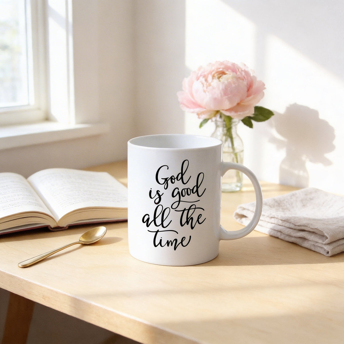 God Is Good Christian Mug