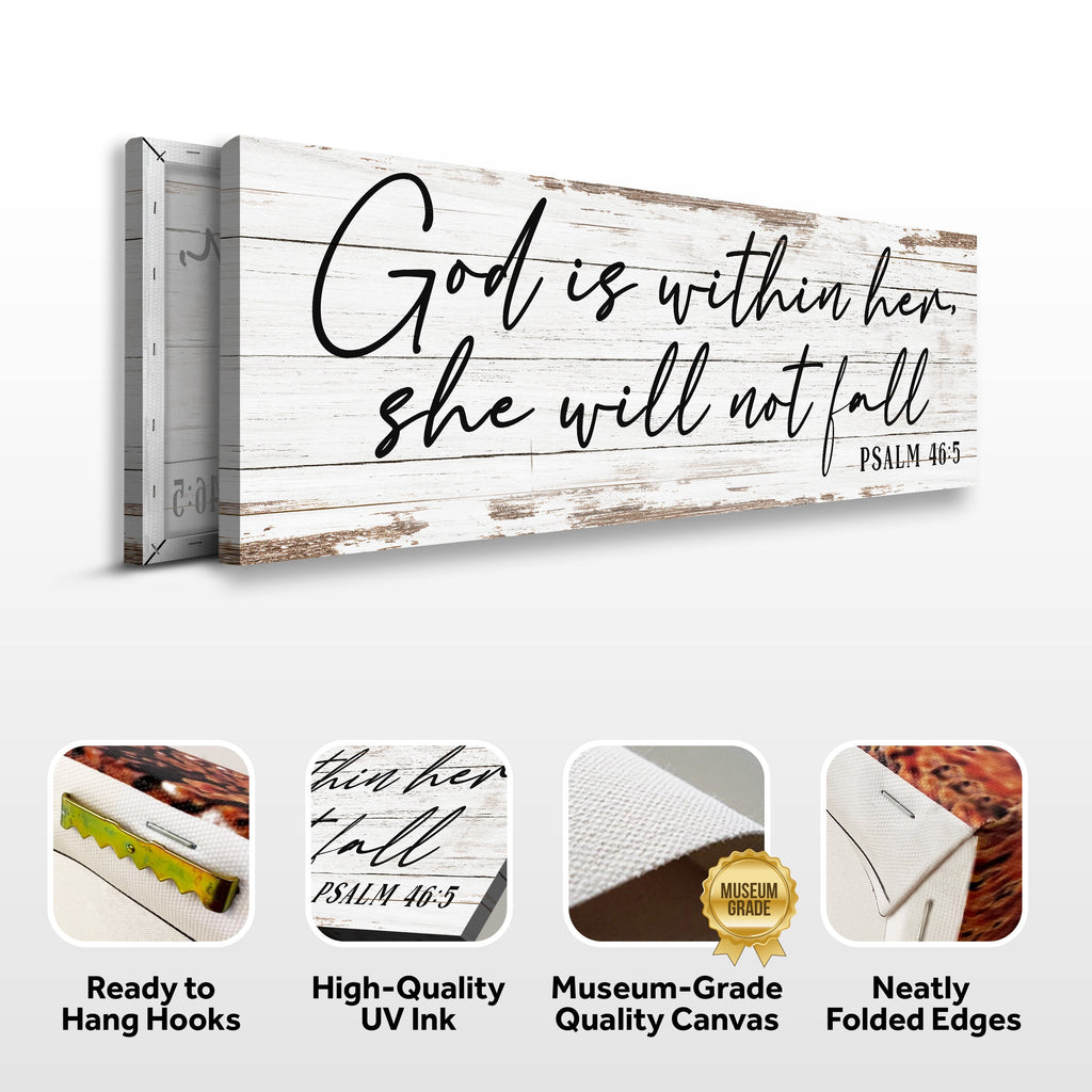 God Is Within Her Sign III – Psalm 46:5