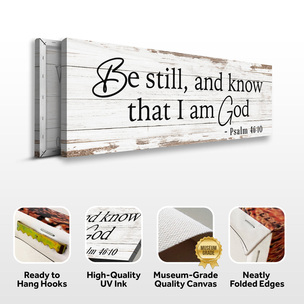 Be Still and Know Sign – Psalm 46:10