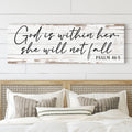 God Is Within Her Sign III – Psalm 46:5