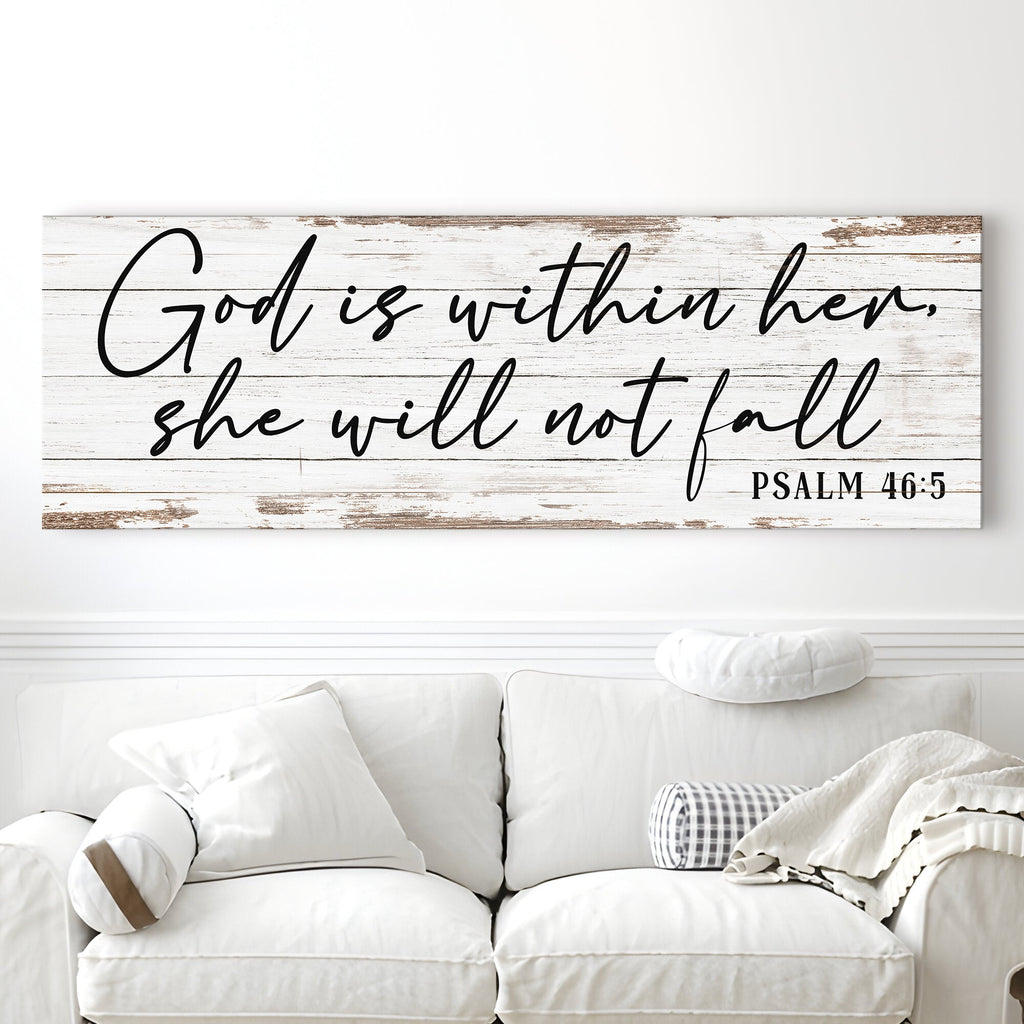 God Is Within Her Sign III – Psalm 46:5